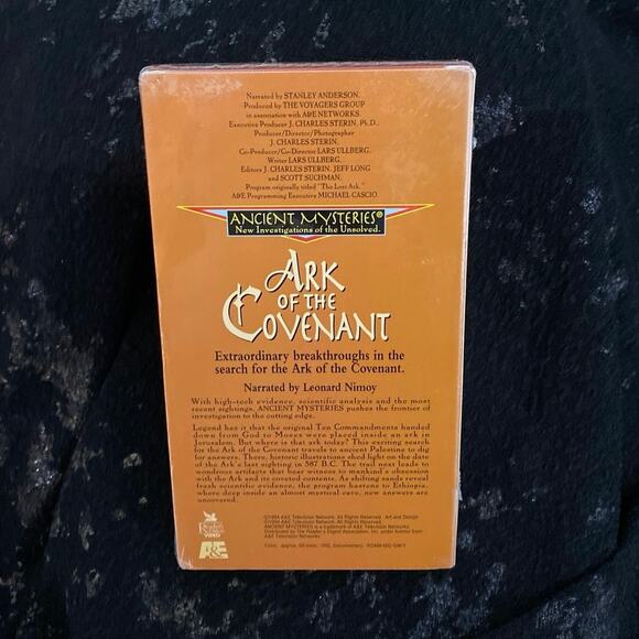 ARK of the Covenant VHS Reader's Digest Ancient Mysteries Unsolved Leonard Nimoy - Picture 2 of 7